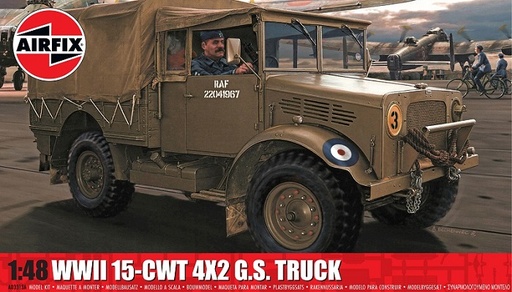 [ AIRA03313A ] Airfix WWII 15-CWT 4x2 G.S. Truck 1/48