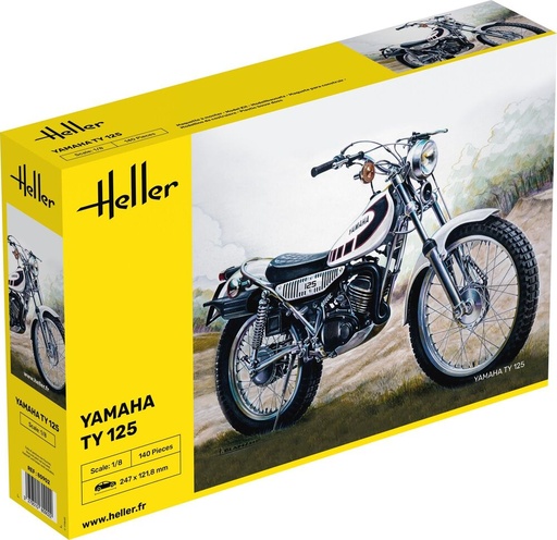 [ HE80902 ] Heller Yamaha TY 125 1/8