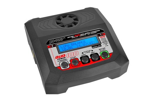 [ RC-CHA-213 ] Dual Charger - Exel 100 Duo - Pulse Link App - AC/DC - 100W Power