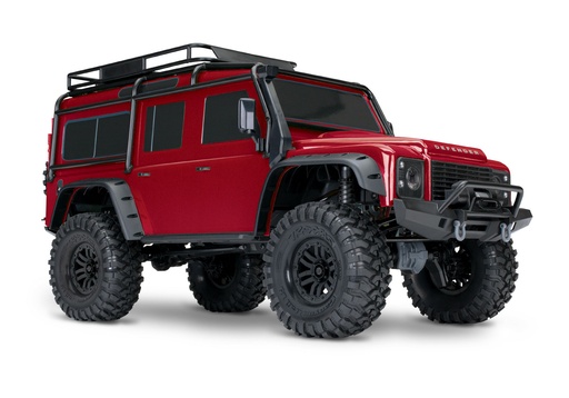 [ TRX-82256-4-RED ] Traxxas TRX-4 Land Rover Defender crawler Clipless RED - TRX82256-4 