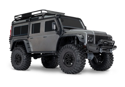 [ TRX-82256-4-SLVR ] Traxxas TRX-4 Land Rover Defender crawler Clipless SILVER - TRX82256-4