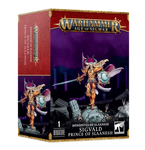 [ GW83-84 ] HEDONITES OF SLAANESH: SIGVALD, PRINCE OF SLAANESH