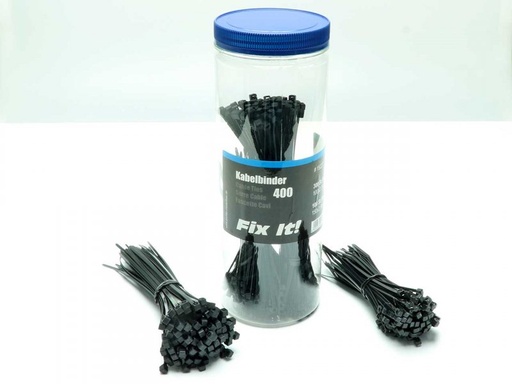 [ PICHC15227 ] Fix It! cable ties (400 pcs.) (colson bandjes)