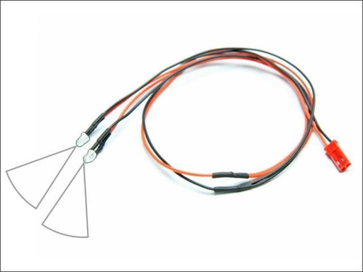 [ PICHC9331 ] LED Ø 5mm light wire (white)