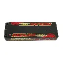 [ GEA60002S13L5 ] Gens ace Redline 1.0 6000mAh 2S2P 7.6V 130C HardCase 57# HV Lipo Battery