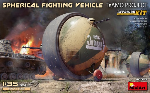 [ MINIART40003 ] Spherical  Fighting Vehicle TsAMO Project 1/35