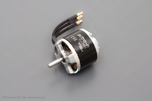 [ AE7003-15 ] Aeronaut Actro-n50-2-760  brushless motor 760KV 3-5S 