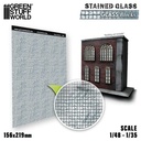 [ GSW13694 ] Green Stuff World Glazen blokken glas-in-lood