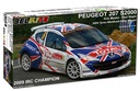 [ BEL-001 ] Belkits Peugeot 207 S2000 Ypres Westhoek Rally winner 2009 1/24
