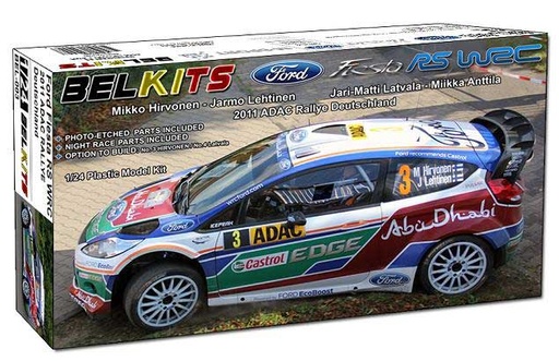 [ BEL-003 ] Belkits Ford Fiesta RS WRC 2011 ADAC Rally Deutschland 1/24