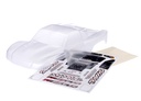 [ TRX-6965R ] Traxxas Body, Slash® 4X4, heavy duty (also fits Slash® VXL & Slash® 2WD) (clear, requires painting)/ window masks/ decal sheet (requires #6967 latches and #6966 latch mounts for clipless mounting) - trx6965r