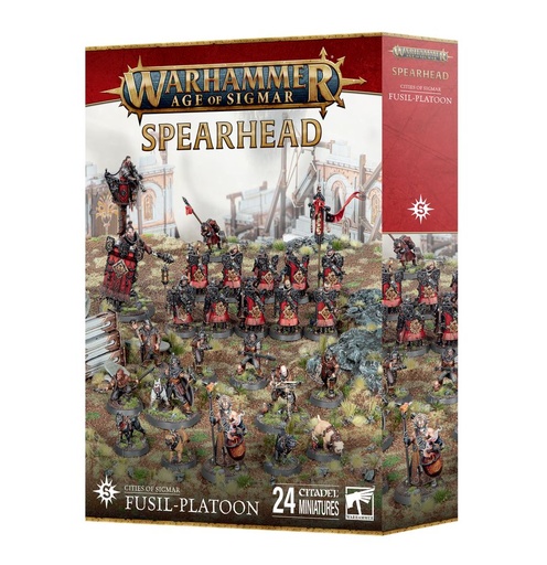 [ GW70-862 ] SPEARHEAD: CITIES OF SIGMAR FUSIL-PLATOON