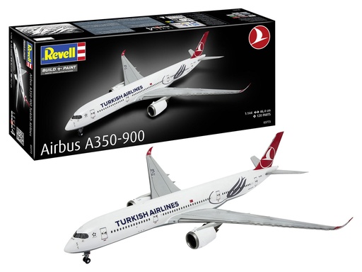 [ RE03773 ] Revell Airbus A350-900 "Turkish Airlines" 1/144