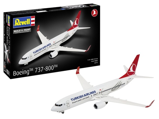 [ RE03772 ] Revell Boeing 737-800 1/144