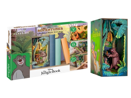 [ RE00535 ] Revell Tiny Adventures Disney "The Jungle Book" - Book Nook 