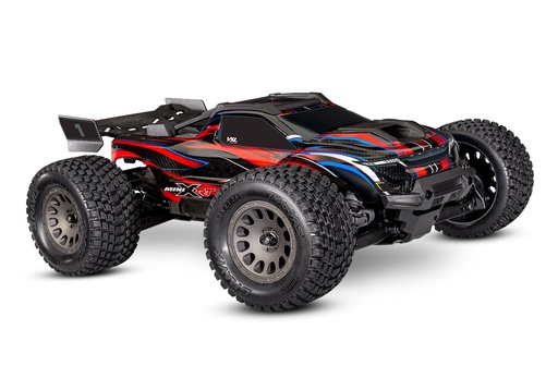 [ TRX-108076-1RED ] Traxxas Mini XRT VXL incl 2S battery & USB charger - Red - TRX108076-1 
