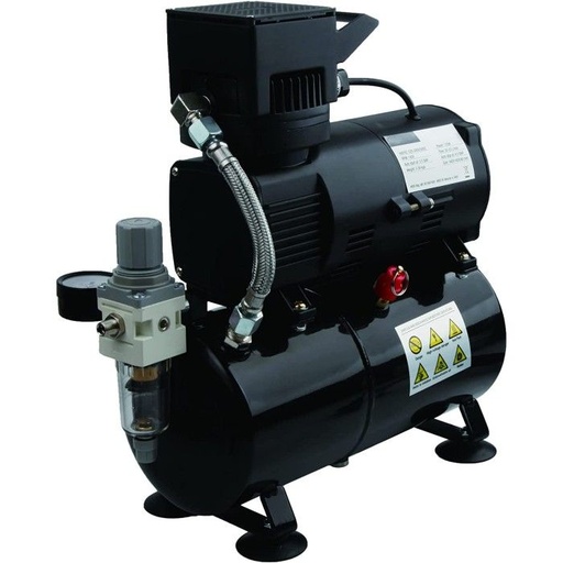 [ JRRM3700 ] Kompressor droge zuiger met kuip + flexdarm 