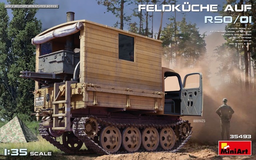 [ MINIART35493 ] Fieldküche auf RSO/01 1/35