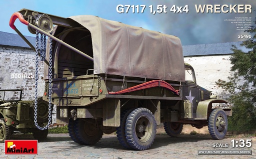 [ MINIART35490 ] G7117 1,5t 4x4 Wrecker 1/35