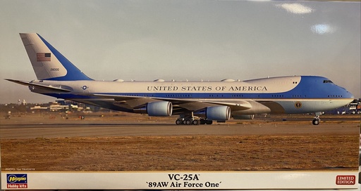 [ HAS10866 ] Hasegawa VC-25A "89AW Air Force One' 1/200