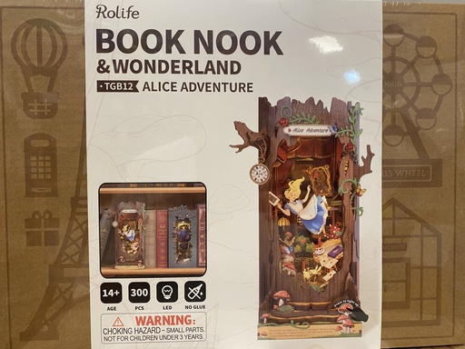 [ ROLIFETGB12 ] Rolife Book Nook & Wonderland Alice Adventure 