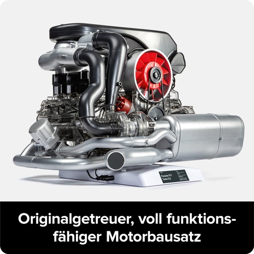 [ FR67250 ] Franzis Porsche 911 Turbomotor 1/3
