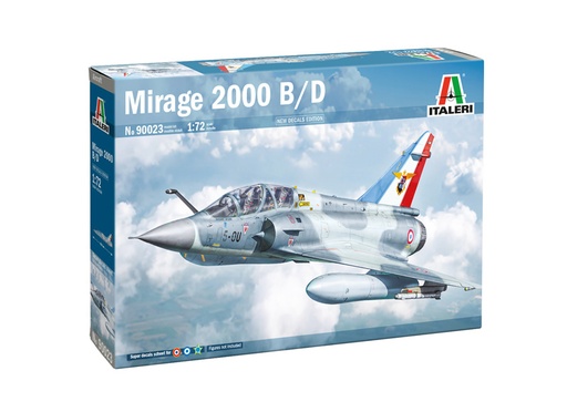 [ ITA-90023 ] Italeri Mirage 2000 B/D 1/72
