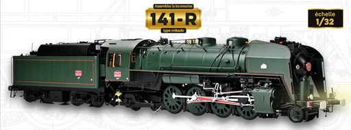 [ IXO-023 ] IXO collections Locomotive 141-R 1/32 - Pre-order
