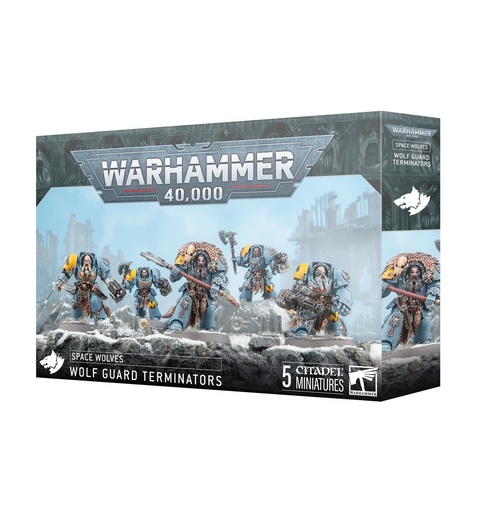 [ GW53-36 ] SPACE WOLVES: WOLF GUARD TERMINATORS (Leverbaar vanaf 12/7)