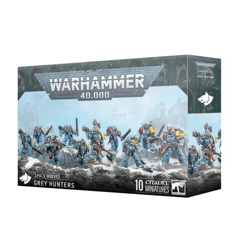 [ GW53-21 ] SPACE WOLVES: GREY HUNTERS (Leverbaar vanaf 12/7)