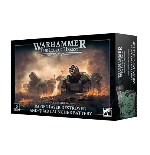 [ GW31-104 ] HORUS HERESY: RAPIER LASER DESTROYER AND QUAD LAUNCHER BATTERY