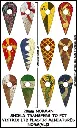 [ VICTRIXNORM(VL)3 ] Victrix Norman shield transfers design 3