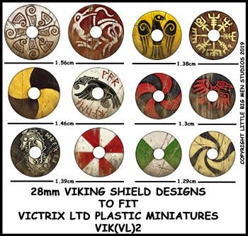 [ VICTRIXVIK(VL)2 ] Victrix Viking shield designs 2