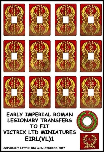 [ VICTRIXEIRL(VL)1 ] Victrix early imperial roman legionary shield 1