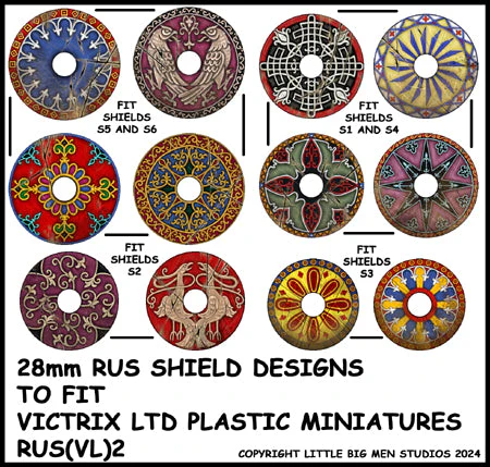 [ VICTRIXRUS(VL)2 ] Victrix Rus shield designs 2