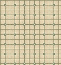 [ SAD8275 ] Streets Ahead Dollshouse Groen-Beige Tegelpapier A2 60x43cm
