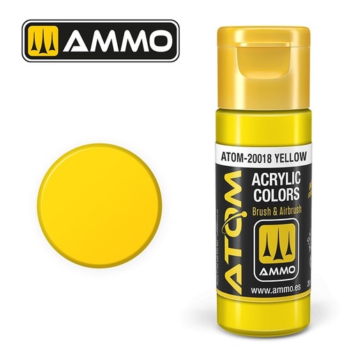 [ MIG20018 ] ATOM COLOR Yellow 20ml