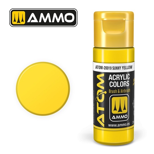 [ MIG20019 ] ATOM COLOR Sunny Yellow 20ml