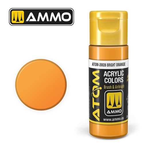 [ MIG20026 ] ATOM COLOR Bright Orange