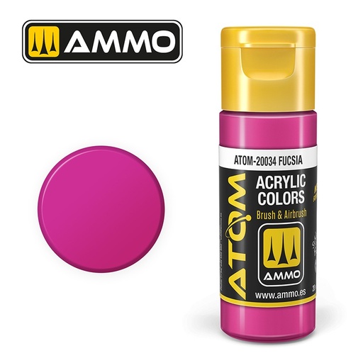 [ MIG20034 ] ATOM COLOR Fucsia 20ml