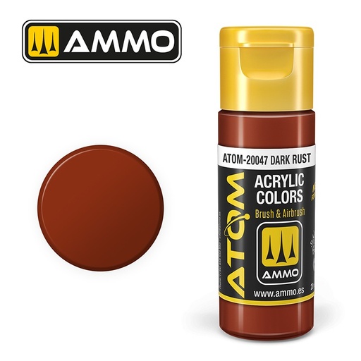 [ MIG20047 ] ATOM COLOR Dark Rust 20ml