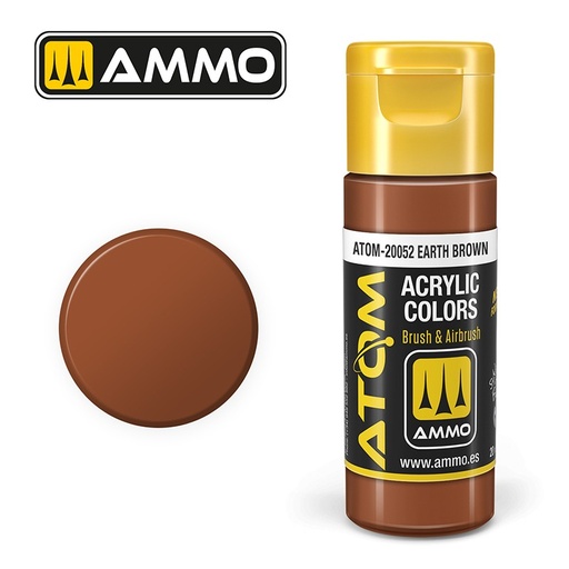 [ MIG20052 ] ATOM COLOR Earth Brown 20ml