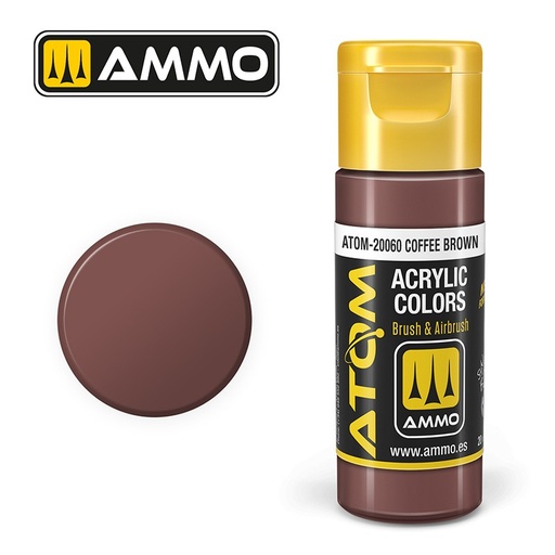 [ MIG20060 ] ATOM COLOR Coffee Brown