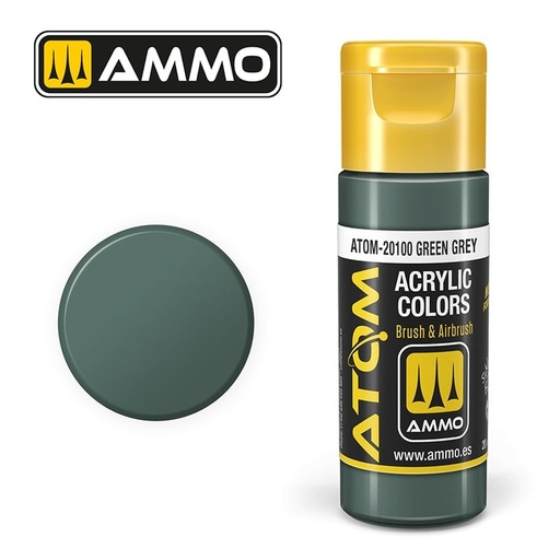 [ MIG20100 ] ATOM COLOR Green Grey