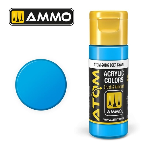 [ MIG20109 ] ATOM COLOR Deep Cyan