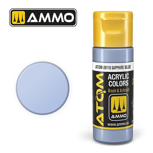 [ MIG20118 ] ATOM COLOR Sapphire Blue 20ml