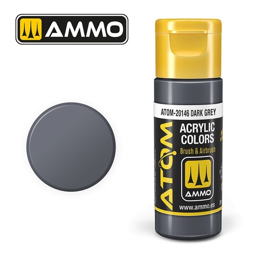 [ MIG20146 ] ATOM COLOR Dark Grey 20ml