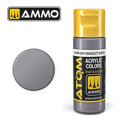 [ MIG20147 ] ATOM COLOR Grauviolett RLM75 20ml