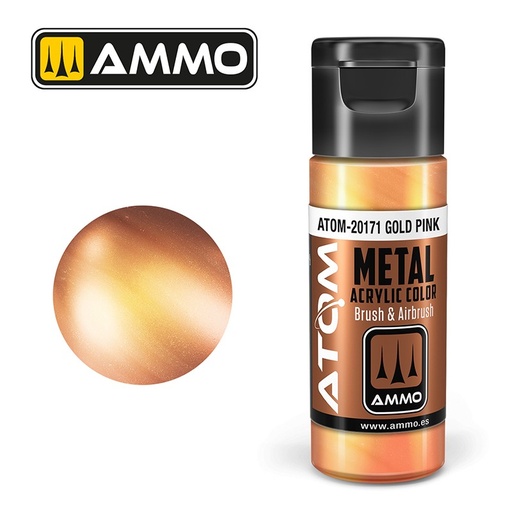 [ MIG20171 ] ATOM METALLIC Gold Pink