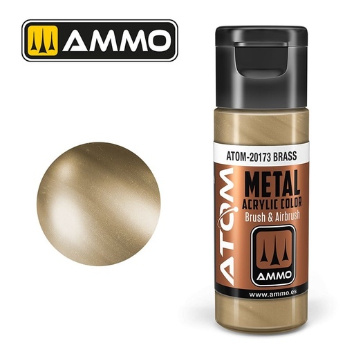 [ MIG20173 ] ATOM METALLIC Brass 20ml